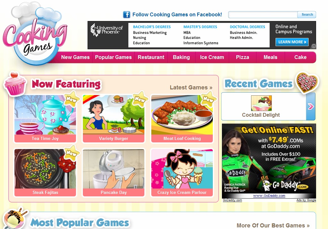 CookingGames.com which wowed the crowds throughout the Domain and Casual Game industry for its big ticket price, will be another success story for Bill Kara's company, which owns and operates a number of casual gaming properties including VirtualPets.com.