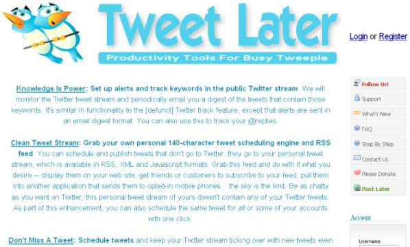 tweetlater