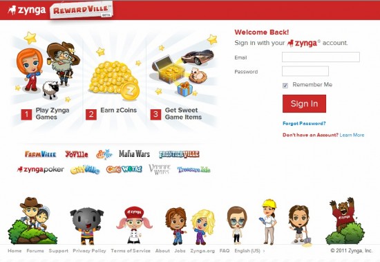 Zynga Rewardville