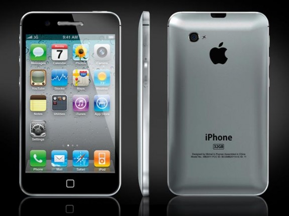 iPhone 5 concept. Australian