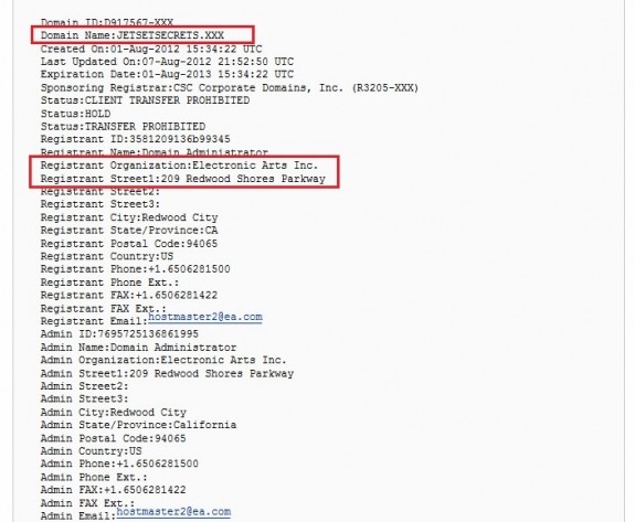 JetSetSecrets.xxx Whois JetSetSecrets.xxx Whois