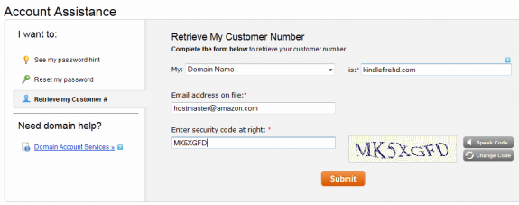 Go Daddy Retrieve my Customer number Go Daddy Retrieve my Customer number