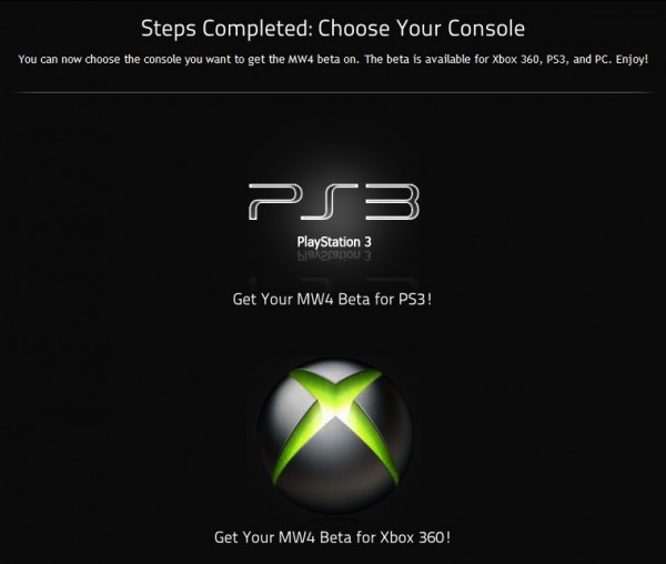 MW4 Beta scam